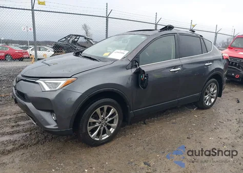 2017 Toyota Rav4 Limited z USA, uszkodzony, nr VIN JTMDFREV1HJ135082